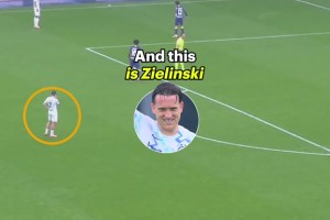 通暗号！国米官推：泽林斯基世界波前已与恰球王眼神交流😱